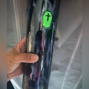 Halloween Black Ghostly tumbler glow in the Dark